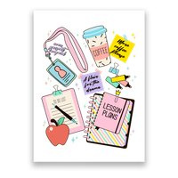 Cute Teacher Stuff School Life Poster