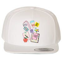 Cute Teacher Stuff School Life Wool Snapback Cap