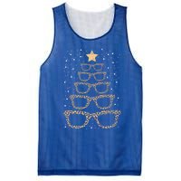 Christmas Tree Sunglasses Eyeglasses For Optometrist Xmas Funny Gift Mesh Reversible Basketball Jersey Tank