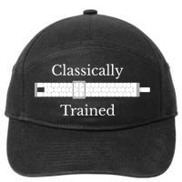 Classically Trained Slide Rule Mechanical Analog Calculator Meaningful Gift 7-Panel Snapback Hat