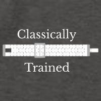 Classically Trained Slide Rule Mechanical Analog Calculator Meaningful Gift Vector Backpack
