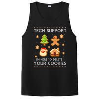 Christmas Tech Support Here To Delete Cookies Ugly Sweater PosiCharge Competitor Tank