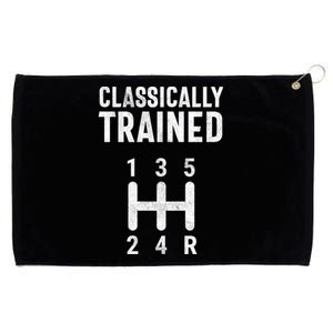 Classically Trained Stick Driver Ual Transmission Car Cute Gift Grommeted Golf Towel