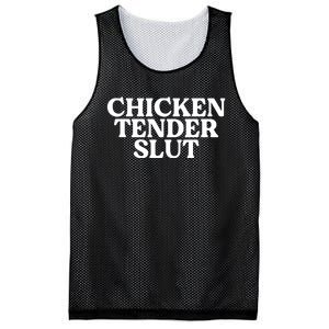 Chicken Tender Slut Funny Chicken Lover Gift Mesh Reversible Basketball Jersey Tank