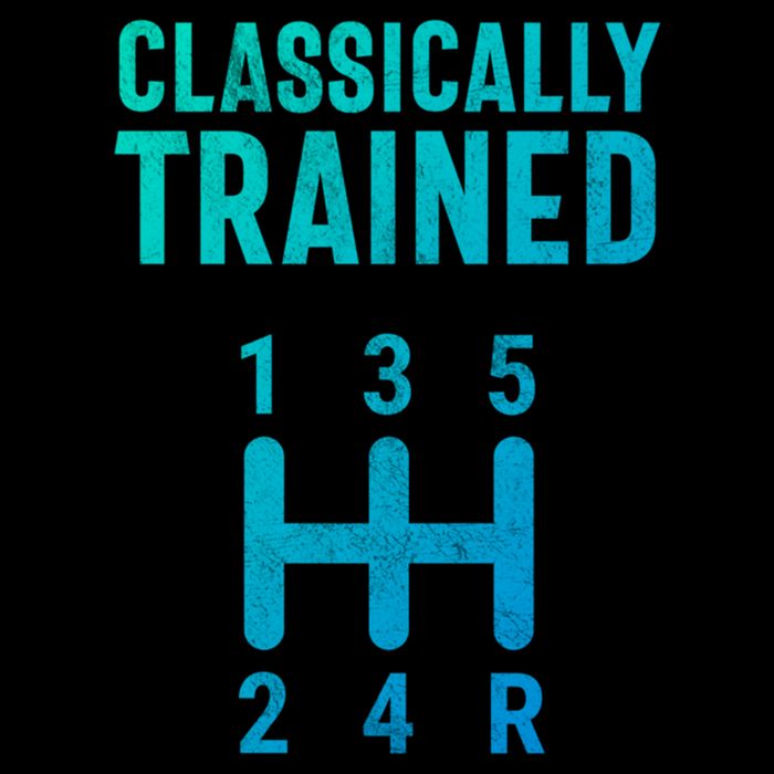 Classically Trained Stick Driver Ual Transmission Car Cute Gift City Backpack