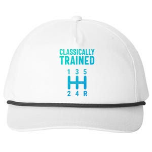 Classically Trained Stick Driver Ual Transmission Car Cute Gift Snapback Five-Panel Rope Hat