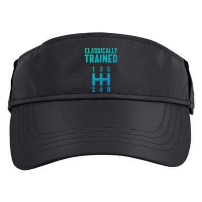 Classically Trained Stick Driver Ual Transmission Car Cute Gift Adult Drive Performance Visor