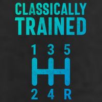 Classically Trained Stick Driver Ual Transmission Car Cute Gift Adult Drive Performance Visor