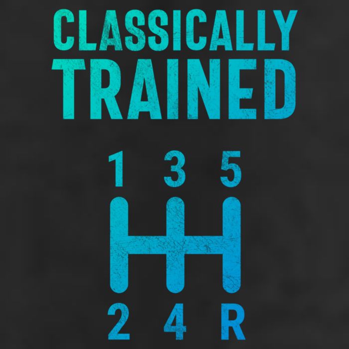 Classically Trained Stick Driver Ual Transmission Car Cute Gift Adult Drive Performance Visor