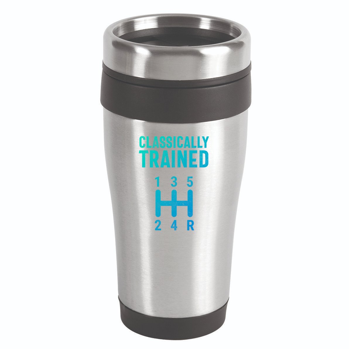 Classically Trained Stick Driver Ual Transmission Car Cute Gift 16oz Travel Tumbler
