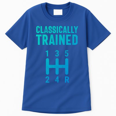 Classically Trained Stick Driver Ual Transmission Car Cute Gift Tall T-Shirt