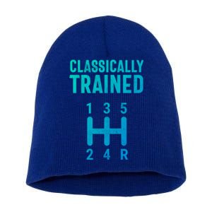 Classically Trained Stick Driver Ual Transmission Car Cute Gift Short Acrylic Beanie