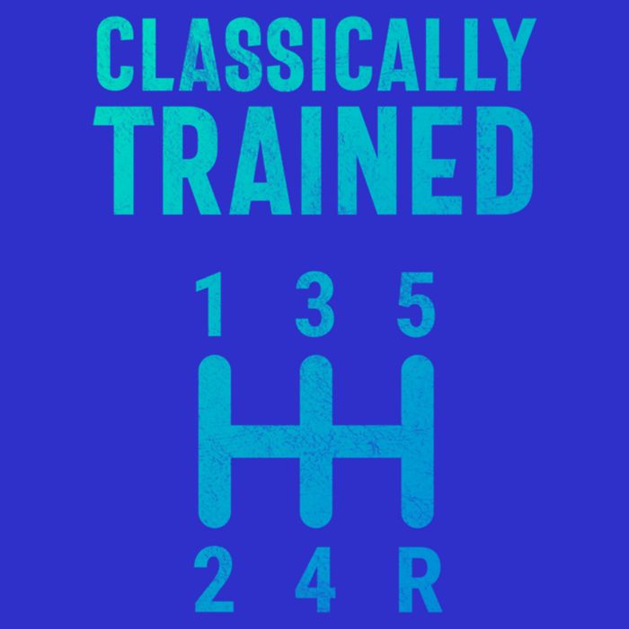 Classically Trained Stick Driver Ual Transmission Car Cute Gift Zip Tote Bag
