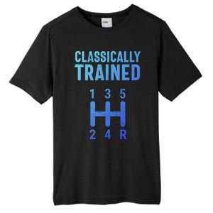 Classically Trained Stick Driver Ual Transmission Car Cute Gift Tall Fusion ChromaSoft Performance T-Shirt