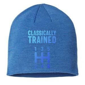 Classically Trained Stick Driver Ual Transmission Car Cute Gift Sustainable Beanie