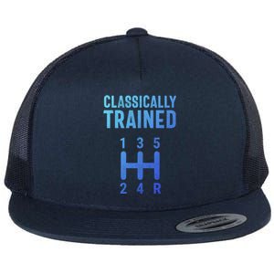 Classically Trained Stick Driver Ual Transmission Car Cute Gift Flat Bill Trucker Hat