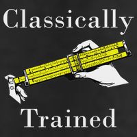Classically Trained Slide Rule Retro Math Engineer Cool Comfort Performance Bucket Hat