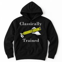 Classically Trained Slide Rule Retro Math Engineer Hoodie