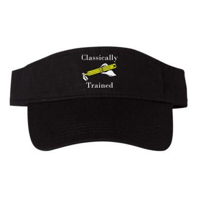 Classically Trained Slide Rule Retro Math Engineer Valucap Bio-Washed Visor