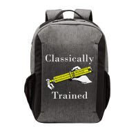 Classically Trained Slide Rule Retro Math Engineer Vector Backpack