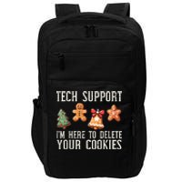 Christmas Tech Support Here To Delete Cookies Xmas Impact Tech Backpack