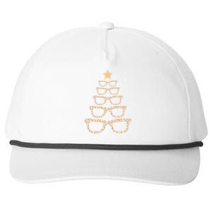 Christmas Tree Sunglasses Eyeglasses For Optometrist Xmas Cool Gift Snapback Five-Panel Rope Hat