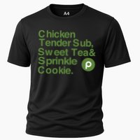 Chicken Tender Sub Sweet Tea Sprinkle Cookie Cooling Performance Crew T-Shirt