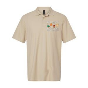 Christmas Tech Support Here To Delete Cookies Xmas Softstyle Adult Sport Polo