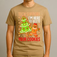 Christmas Tech Support Here To Delete Cookies Xmas T-Shirt
