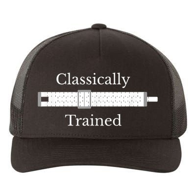 Classically Trained Slide Rule Mechanical Analog Calculator Yupoong Adult 5-Panel Trucker Hat