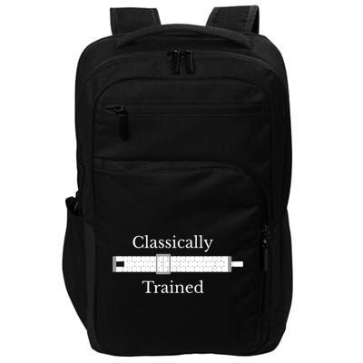 Classically Trained Slide Rule Mechanical Analog Calculator Impact Tech Backpack