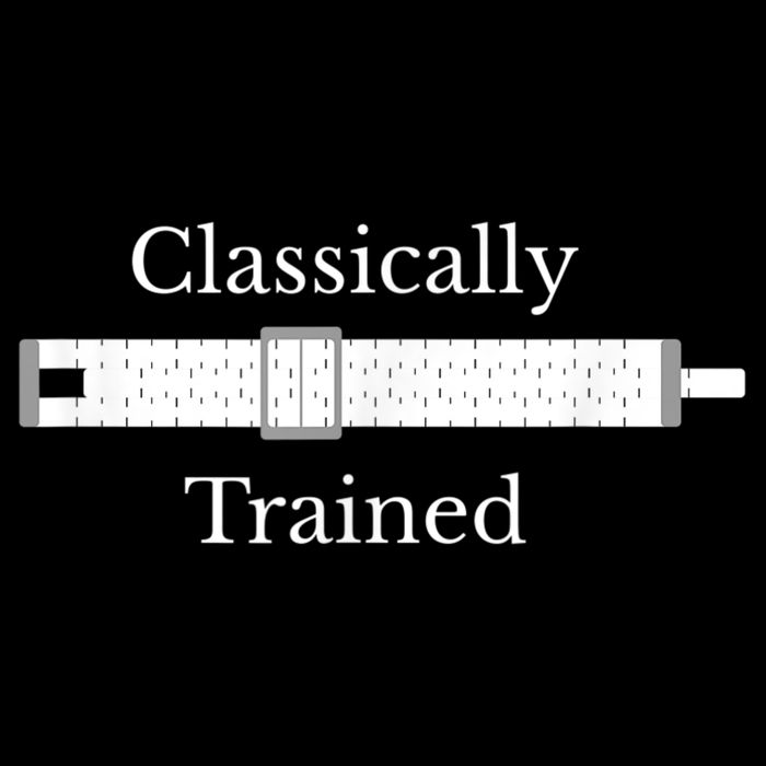 Classically Trained Slide Rule Mechanical Analog Calculator Legacy Cool Fit Booney Bucket Hat