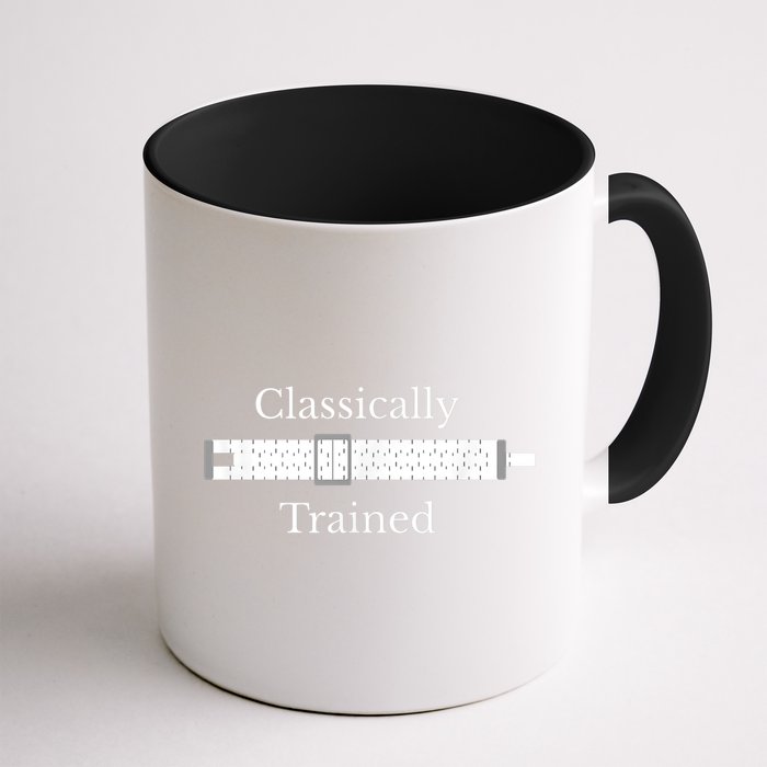 Classically Trained Slide Rule Mechanical Analog Calculator Mug