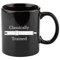 Classically Trained Slide Rule Mechanical Analog Calculator 11oz C Handle Ceramic Mug
