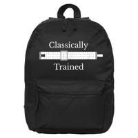 Classically Trained Slide Rule Mechanical Analog Calculator 16 in Basic Backpack