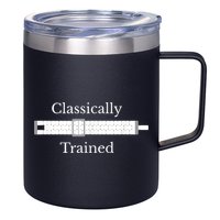 Classically Trained Slide Rule Mechanical Analog Calculator 12oz Stainless Steel Coffee Mug
