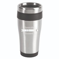 Classically Trained Slide Rule Mechanical Analog Calculator 16oz Travel Tumbler
