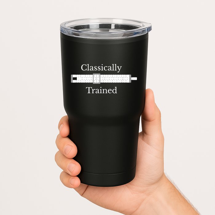 Classically Trained Slide Rule Mechanical Analog Calculator Tumbler