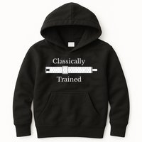 Classically Trained Slide Rule Mechanical Analog Calculator Kids Hoodie