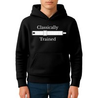 Classically Trained Slide Rule Mechanical Analog Calculator Kids Hoodie