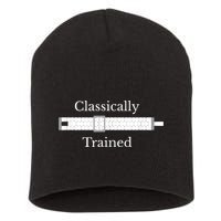 Classically Trained Slide Rule Mechanical Analog Calculator Short Acrylic Beanie