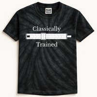 Classically Trained Slide Rule Mechanical Analog Calculator Kids Tie-Dye T-Shirt