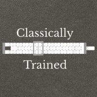 Classically Trained Slide Rule Mechanical Analog Calculator Cotton Canvas Backpack
