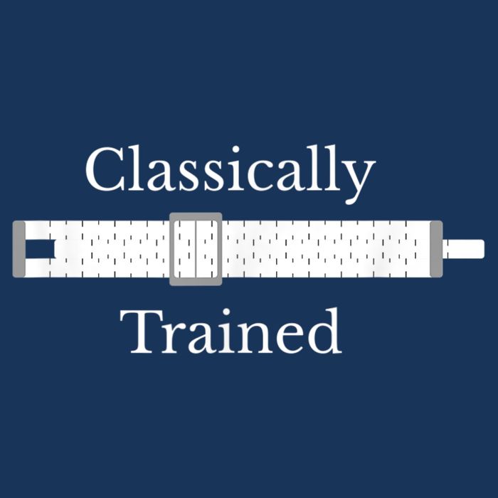 Classically Trained Slide Rule Mechanical Analog Calculator Infant Baby Jersey Bodysuit