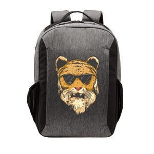 Cool Tiger Sunglasses Retro Vector Backpack