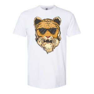 Cool Tiger Sunglasses Retro Softstyle CVC T-Shirt