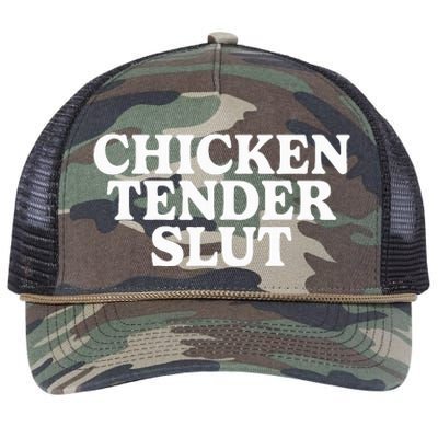 Chicken Tender Slut Retro Rope Trucker Hat Cap