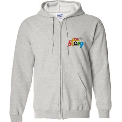 Christmas True Story Christian Nativity Scene Full Zip Hoodie