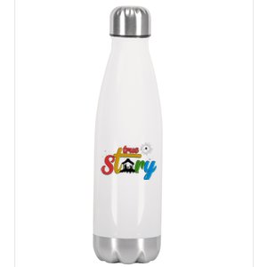 Christmas True Story Christian Nativity Scene Stainless Steel Insulated Water Bottle