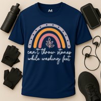 Can't Throw Stones While Washing Feet Cooling Performance Crew T-Shirt